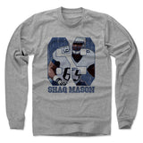 Mens Long Sleeve Heather Gray