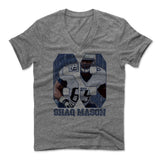 Mens Men's V-Neck Heather Gray