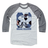 Mens Baseball T-Shirt Heather Gray / Ash